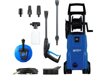 Vysokotlakový čistič Nilfisk C 135.7-6 Garden X-Tra / 1500 W / 460 l/hod. / 135 bar / čierna / modrá