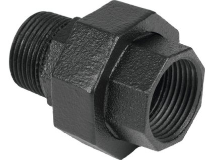 Walteco RusticLine Redukcia / 2 ks / 3/4 x 3/4 / RT-58 / čierna