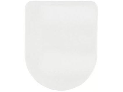 WC sedadlo Plus 50 2.0 / automatické spúšťanie / duroplast / nerezová oceľ / biela