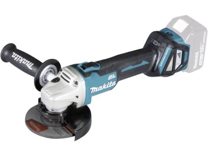 AKU uhlová brúska Makita DGA511Z / 18 V / 3000 - 8500 ot. / M14x2 / 79 dB(A) / O kotúča 12,5 cm / BEZ BATÉRIE A NABÍJAČKY / tyrkysová/čierna