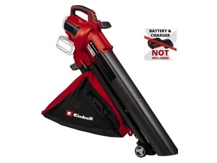 Akumulátorový vysávač a fúkač lístia Einhell VENTURRO 36/240 Power X-Change 18 V / 2 x 18 V / Li-ion / bez batérie / 240 km/h / červená / čierna