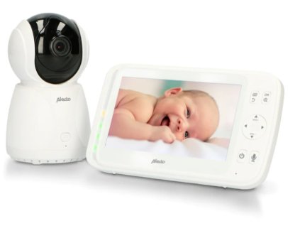 Alecto DVM-275 detský monitor / LCD 5 displej / 2,4 GHz / biely