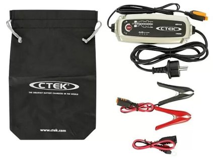 Automatická nabíjačka CTEK MXS 5.0 EU / 14,4-15,8 V / 12 V / 220-240 V / strieborná/čierna