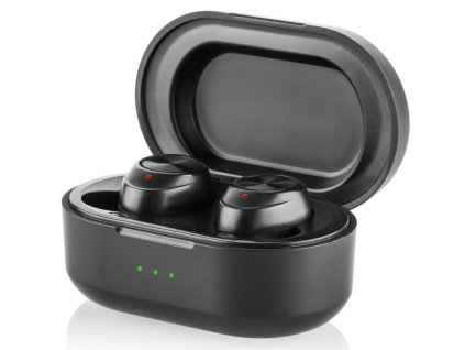 Bezdrôtové slúchadlá GoGEN TWS BUDDY / 50 - 20000 Hz / 32 ohmov / IPX5 / 96 dB / čierne