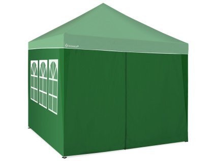 Bočné steny pre altánok Kesser / 3 x 3 m / 100% PE / zelená
