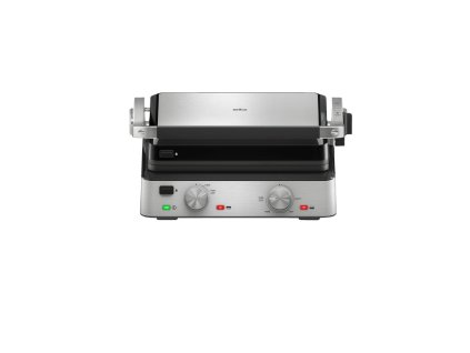 Braun MultiGrill 7 CG 7010 / 29 x 23 cm / 2000 W / 230 °C / čierny/nerezový