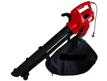 Elektrický vysávač lístia HLS-I-300.1 / 240 km/h / 3000 W / 45 l / červená / čierna