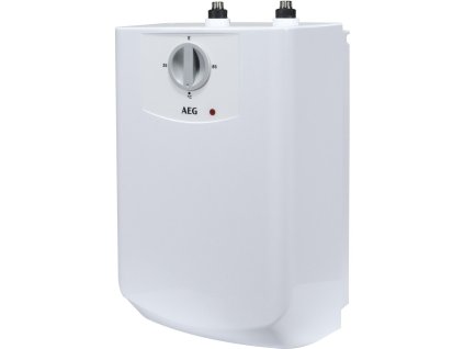 Malý zásobník vody AEG KLE 5 U / beztlakový / 5 l / +35 °C až +85 °C / 5 l/min. / biela