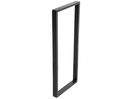 Nábytková noha Wagner System / 30 x 71 cm / oceľ / čierna