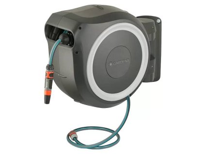 Nástěnný box na hadici Gardena RollUp L, včetně 30 m hadice / černá