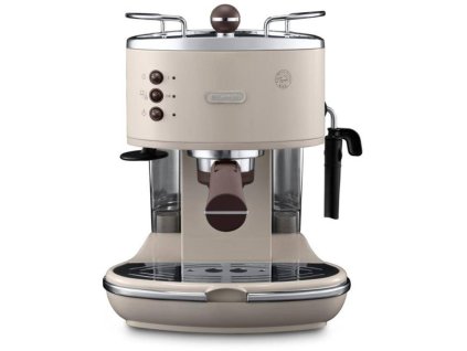 Pákový kávovar De'Longhi ECOV 311.BG Icona Vintage / 1050 W / 15 bar / 1,4 l / béžová