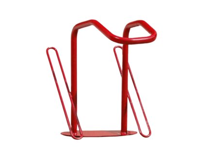 Parkovací stojan pre 2 bicykle Mottez B212V / kov / červená