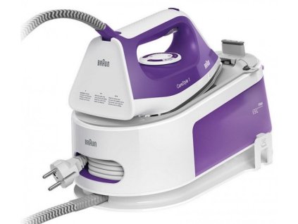Parný generátor Braun IS 1014 VI / 2400 W / 360 g/min / 1,5 l / fialová