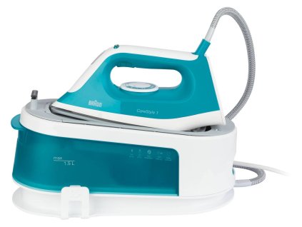 Parný generátor Braun IS1013GR / 2400 W / 120 g/min. / 6 barov / 1,5 l / modrá/biela