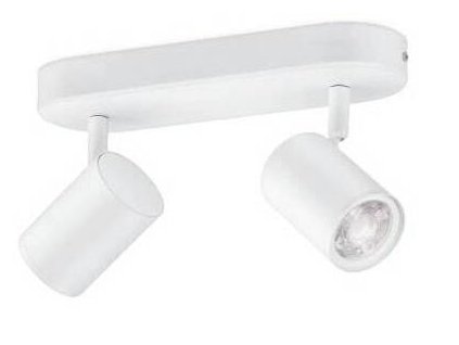Inteligentné bodové svietidlo WiZ Imageo Tunable White / GU10 / 2x 5 W / biele