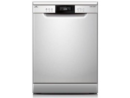 Umývačka riadu ETA 238190010C / 14 súprav riadu / 75 kWh / 8 programov / nerezová oceľ