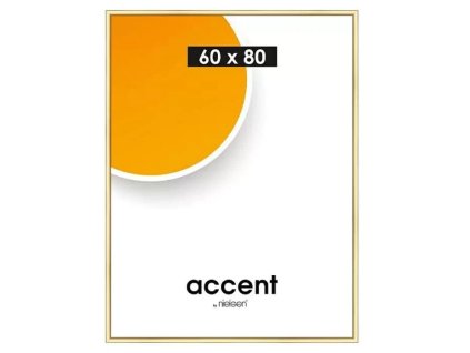 Fotorámik Accent by Nielsen / 60 x 80 cm / zlatý
