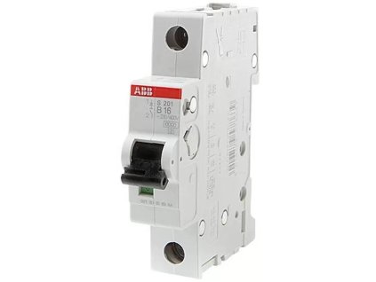 Istič ABB System pre M S201 B16A / 10 ks / IP20 / biely