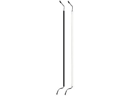 Svetelný pás Direct Signs CCT pre akustické panely / LED / 101,5 cm / 12 W / viacfarebný / 24 V / IP20 / čierna/biela