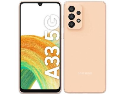 Mobilný telefón Samsung Galaxy A33 5G (SM-A336BZOGEUE) / 6GB/128GB / Awesome Peach