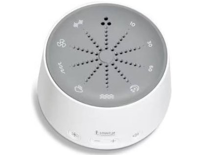Pomôcka na spanie ADE SNU1900 / časovač / USB / projekcia / biela/sivá