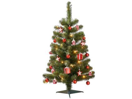 Umělý vánoční stromeček Joy / 90 cm / zelená