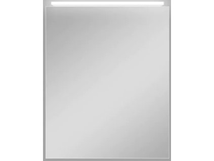 Zrkadlová skrinka s LED osvetlením DSK Aluminio Vegas / 50 x 60 cm / strieborná