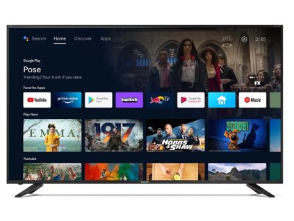 Smart TV Sharp 70CL5KA (4T-C70CL5KM2AB) / LED / 3840 x 2160 px / 70" (178 cm) / 4K Ultra HD / čierna