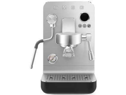 Pákový kávovar Smeg EMC02BLMEU / 1700 W / 1,7 l / 15 bar / strieborný
