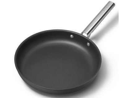 Nepriľnavá panvica Smeg 50's Style CKFF3001BLM / Ø 30 cm / 3,3 l / do 250 °C / čierna