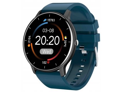 Inteligentné hodinky Trevi T-Fit 220 Plus / 1,28" / Bluetooth / USB / modré+béžové