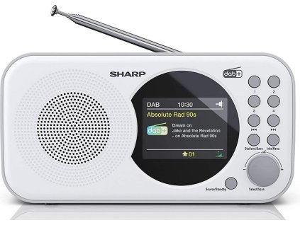 Rádiový prijímač Sharp DR-P320(WH)