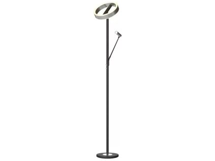 LED stojacia lampa Tween Light Orlando / 180 cm / 3700 lm / hliník / chróm/čierna