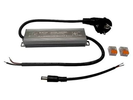 LED transformátor Direct Signs / 100 W / 24 V / sivá / čierna