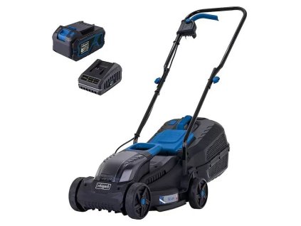 Akumulátorová kosačka Scheppach BC-MP320-X / 20 V / 20-60 mm / 30 l / modrá/čierna