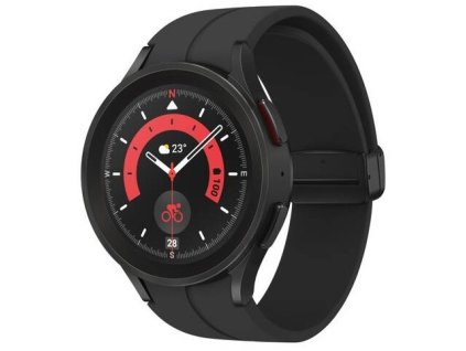 Chytré hodinky Samsung Galaxy Watch5 Pro / 45 mm / Bluetooth / Black Titanium