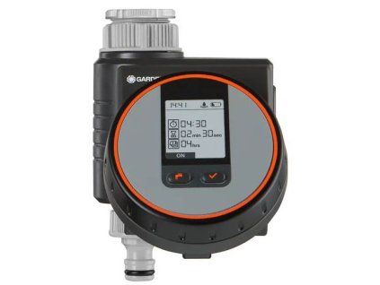 Gardena Flex Water Computer 1890-20 / LCD displej / 6 cyklov/deň / 0,5-12 barov / sivá/čierna