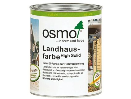 Farba Osmo 2607 / 750 ml / pololesklá / 26 m²/l / tmavohnedá