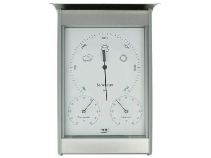 Meteostanica TFA Dostmann Domatic / -40 až +60°C / strieborná