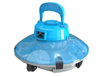 Bazénový vysávač Planet Pool Orca 40 AKU / do 30 m² / 180 µm / 30 W / modrá/sivá
