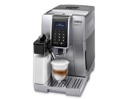 Automatický kávovar De'Longhi Dinamica ECAM350.75.S / 1450 W / 15 bar / strieborný