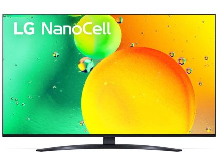 Smart TV LG 50NANO766QA / 3840 × 2160 px / 50" (126 cm) / 4K Ultra HD / čierna