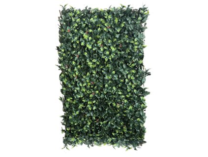 Umelý živý plot/umelý živý plot z listnatých stromov s osvetlením BestBerg / 2 x 1 m / 100 LED diód