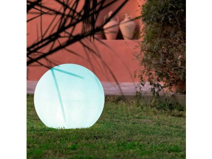 Solární svítidlo Newgarden Buly / Ø 40 cm / bílá