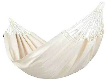 Houpací síť La Siesta Modesta Single / nosnost 120 kg / latte