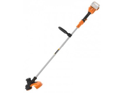 Aku vyžínač Worx WG183E.9 / BEZ AKUMULÁTORU A NABÍJEČKY / 2 x 20 V / záběr 33 cm / 6800 ot./min. / černá/oranžová