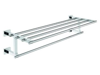 Držiak na uteráky Grohe Essentials Cube (40512001) / 55,8 x 21 x 9,4 cm / chróm