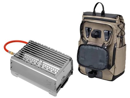 Plynový gril Bruzz Willi BW 1.1 / 3,5 kWh / strieborný /