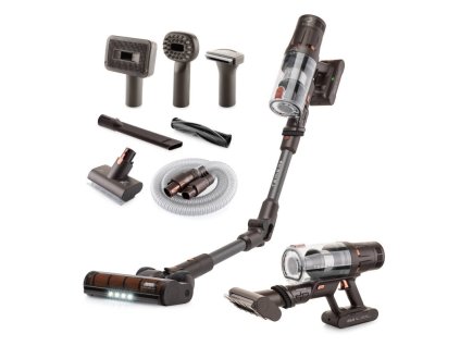 Tyčový vysávač ETA Terier 3v1 5247 90000 / Li-Ion 25,2 V / až 80 minút / 83 dB / hnedý