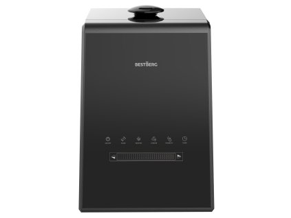 Plazmový zvlhčovač vzduchu s ionizátorem BestBerg BBAH-11B / 110 W / 5,3 l / 450 ml/h / černá